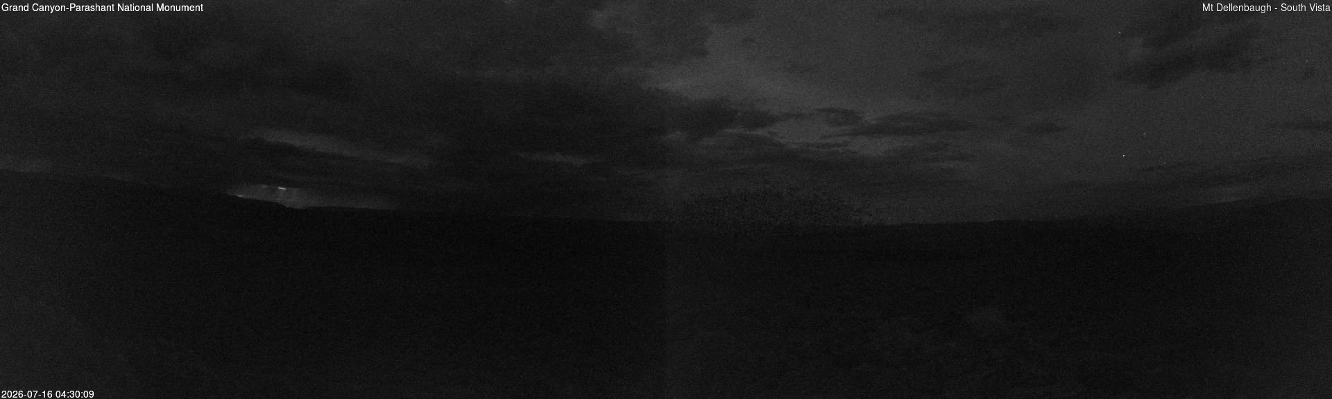 time-lapse frame, Mt Dellenbaugh - Southeast Vista webcam