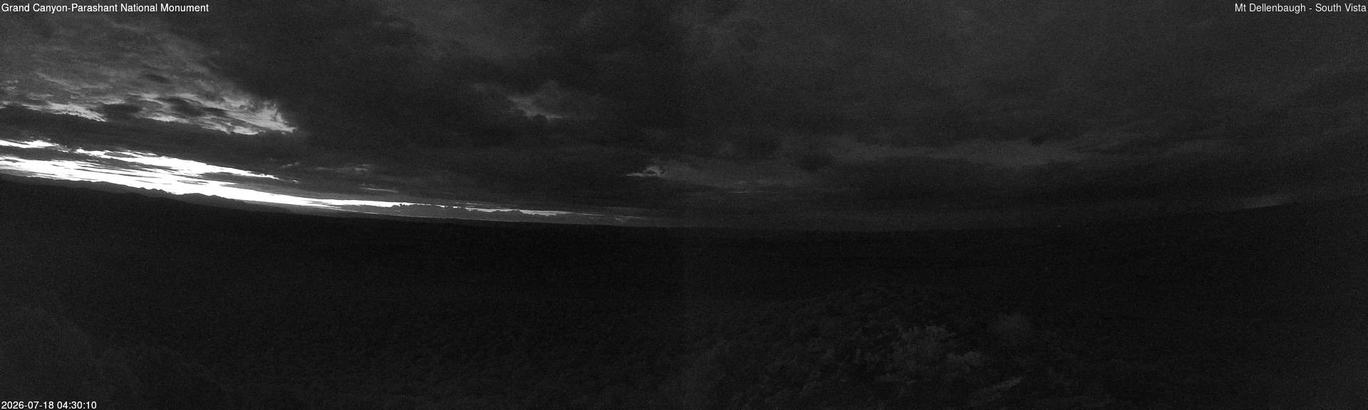 time-lapse frame, Mt Dellenbaugh - Southeast Vista webcam