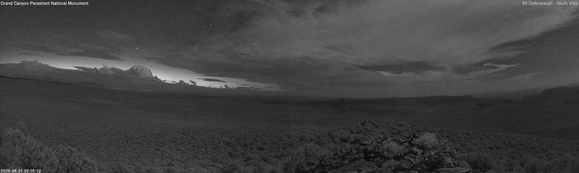 time-lapse frame, Mt Dellenbaugh - Southeast Vista webcam