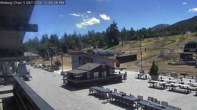 view from Bear Mountain Midway Chair on 2026-08-17