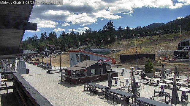 view from Bear Mountain Midway Chair on 2026-08-25
