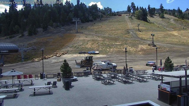 view from Bear Mountain Midway Chair on 2026-08-26