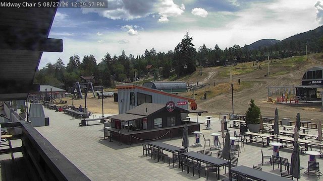 view from Bear Mountain Midway Chair on 2026-08-27