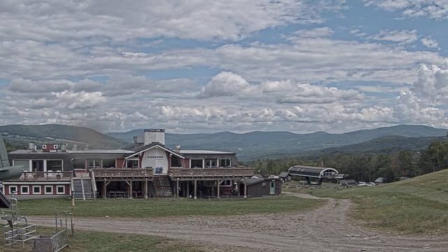 time-lapse frame, Sugarbush Mt. Ellen Base Scenic webcam