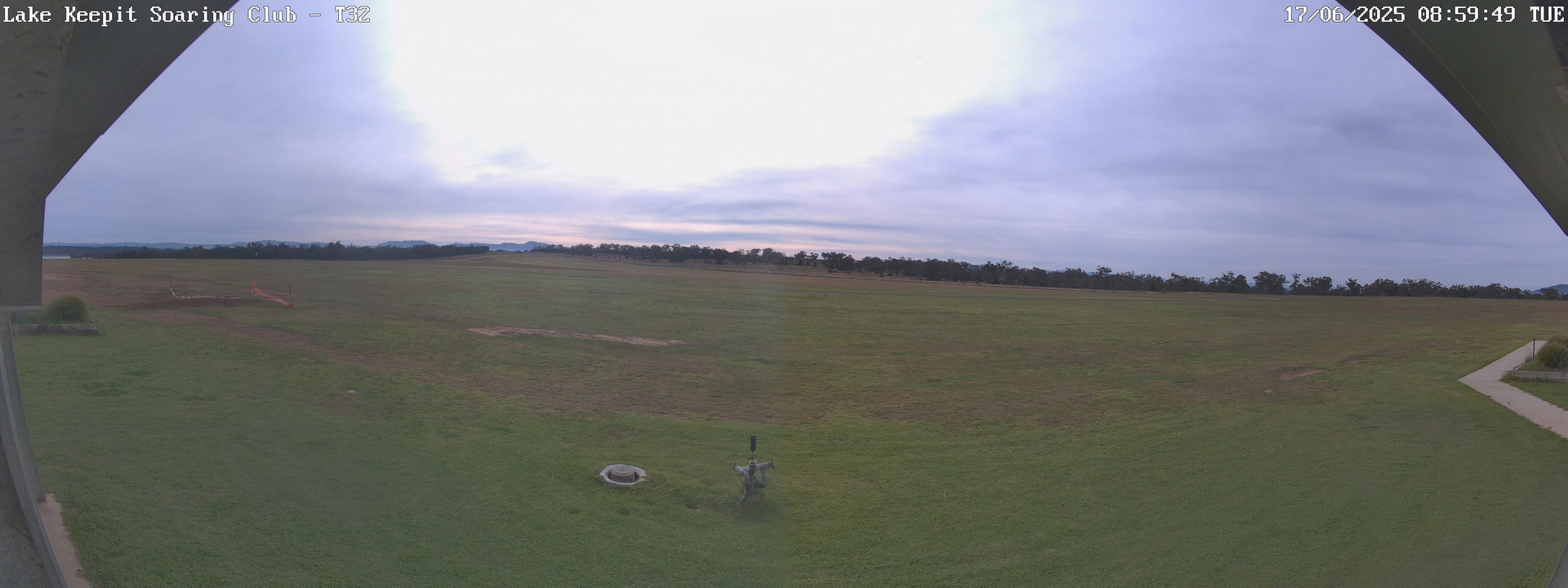 time-lapse frame, Lake Keepit Soaring Club T32 webcam
