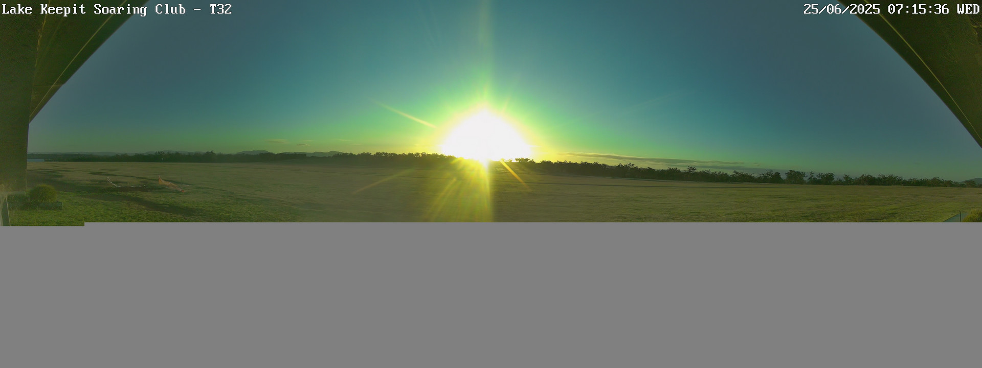 time-lapse frame, Lake Keepit Soaring Club T32 webcam