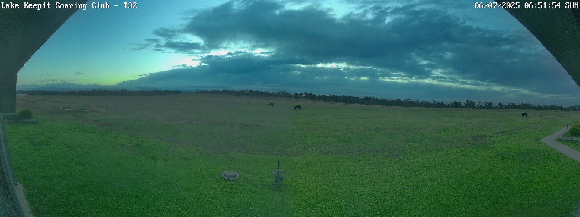 time-lapse frame, Lake Keepit Soaring Club T32 webcam