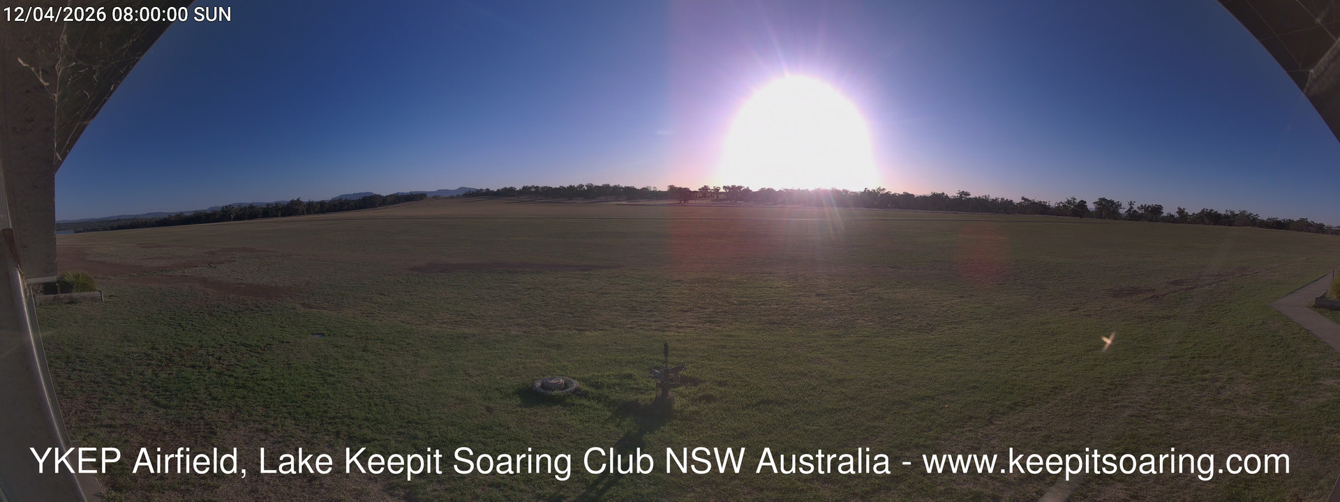 time-lapse frame, Lake Keepit Soaring Club T32 webcam