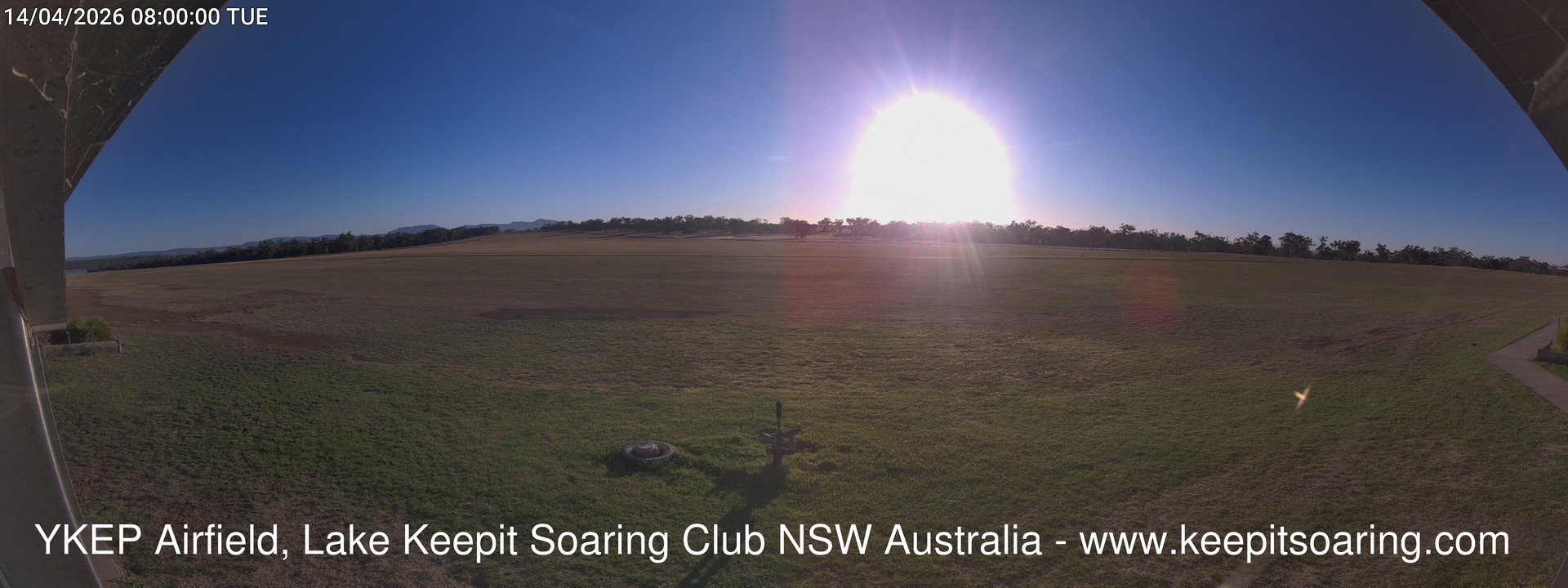 time-lapse frame, Lake Keepit Soaring Club T32 webcam