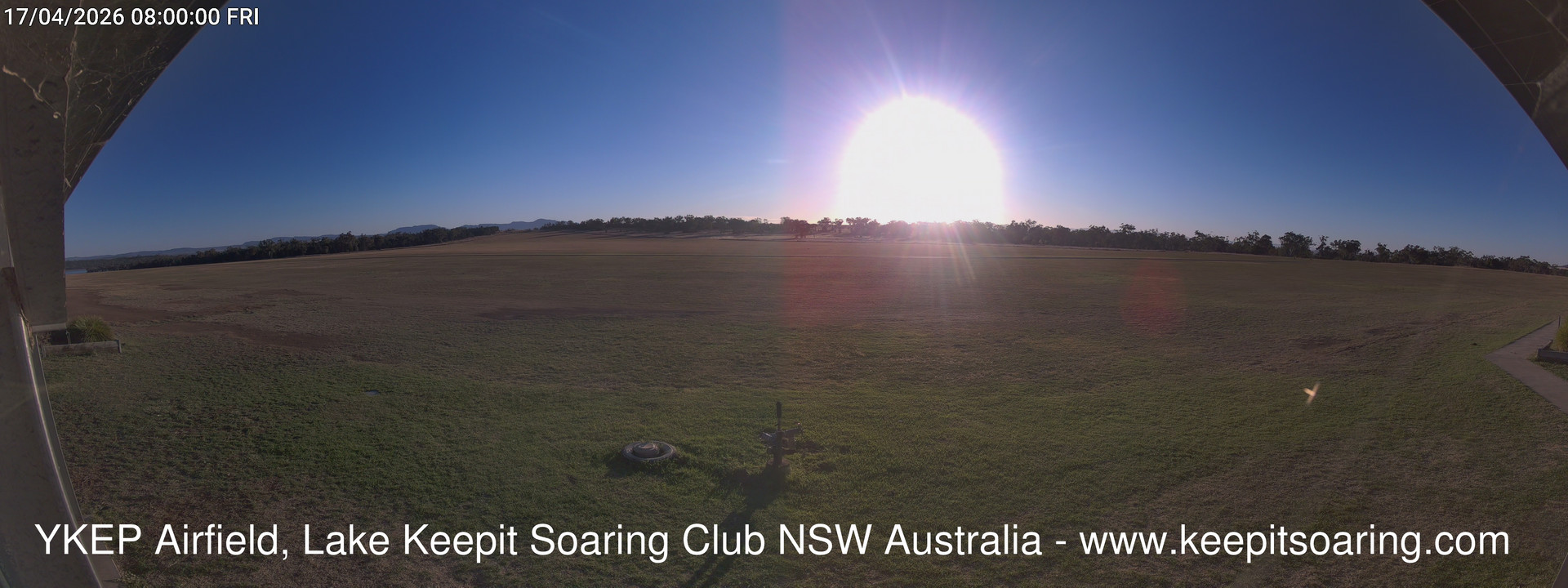 time-lapse frame, Lake Keepit Soaring Club T32 webcam