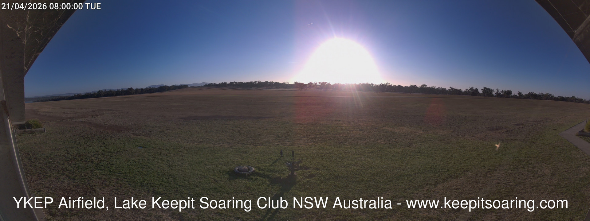 time-lapse frame, Lake Keepit Soaring Club T32 webcam