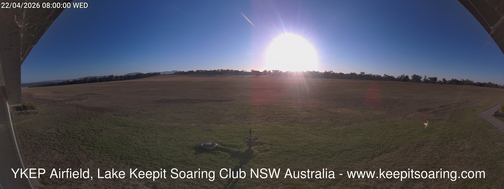 time-lapse frame, Lake Keepit Soaring Club T32 webcam
