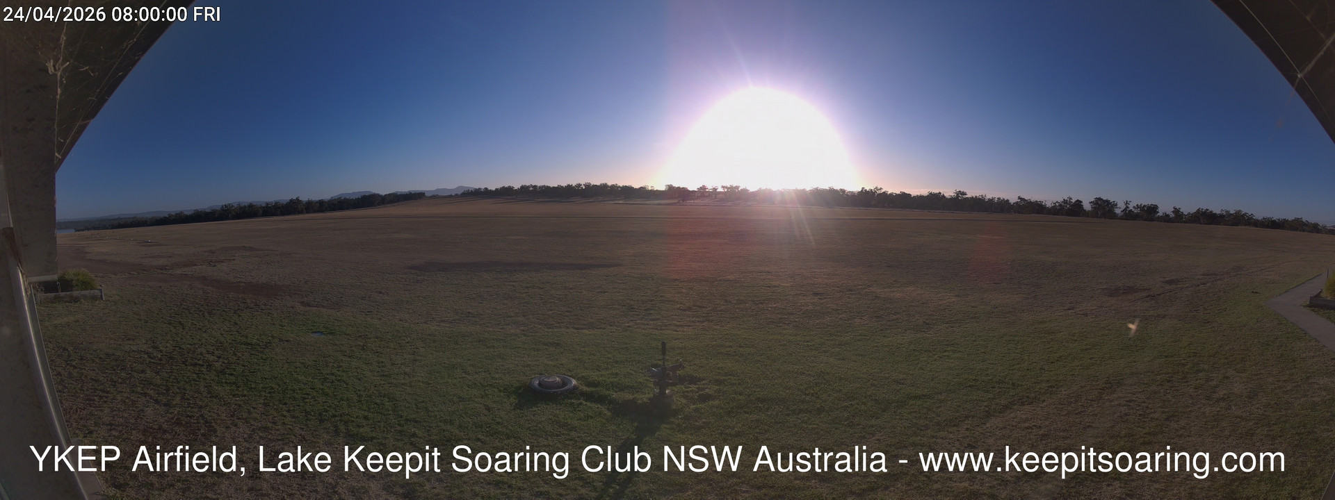 time-lapse frame, Lake Keepit Soaring Club T32 webcam