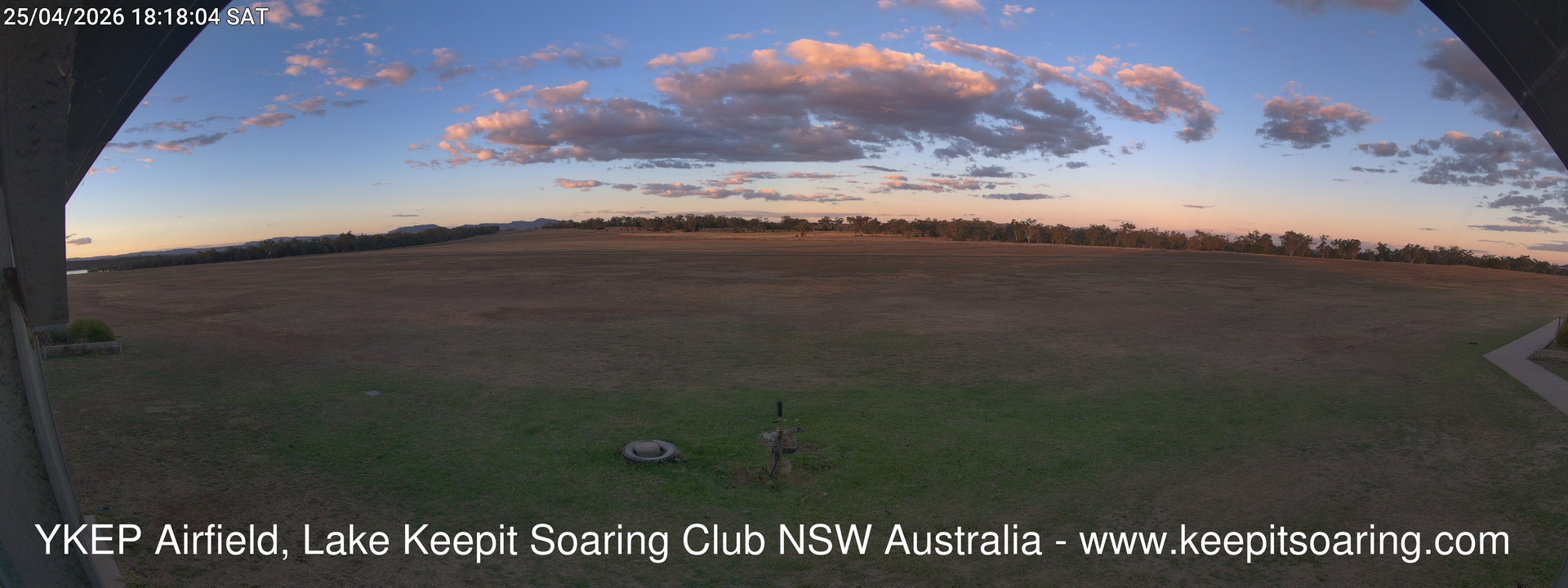 time-lapse frame, Lake Keepit Soaring Club T32 webcam
