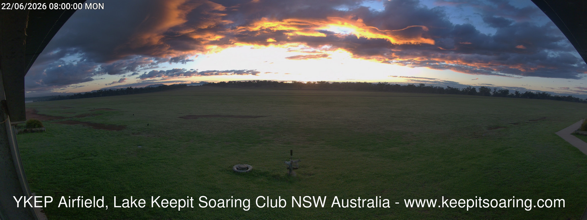 time-lapse frame, Lake Keepit Soaring Club T32 webcam