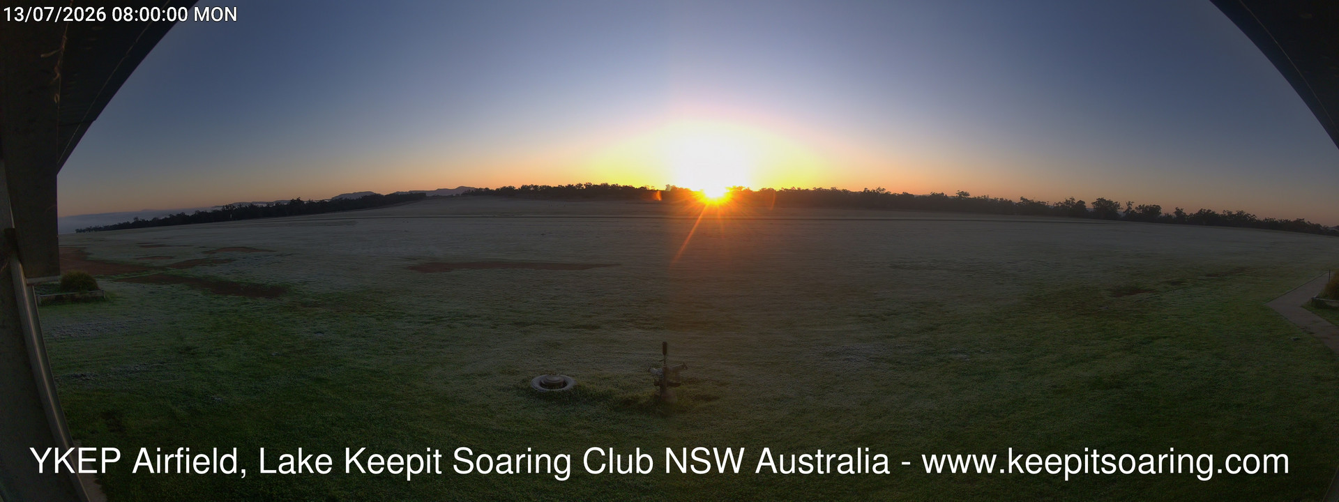 time-lapse frame, Lake Keepit Soaring Club T32 webcam