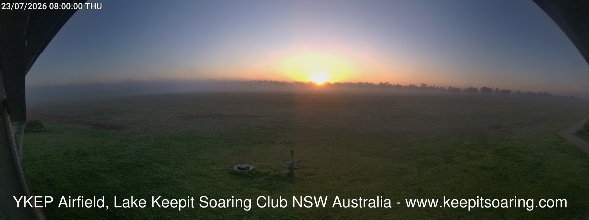 time-lapse frame, Lake Keepit Soaring Club T32 webcam