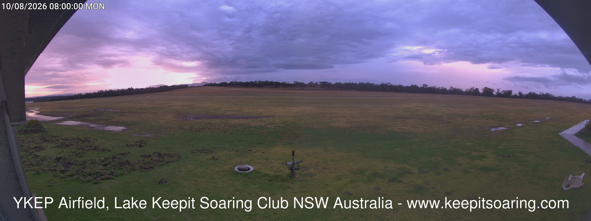 time-lapse frame, Lake Keepit Soaring Club T32 webcam