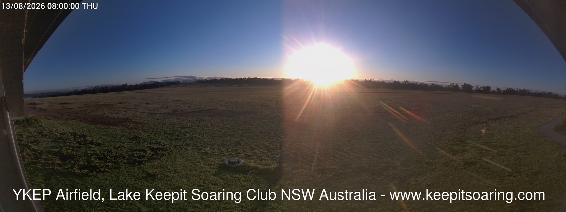 time-lapse frame, Lake Keepit Soaring Club T32 webcam
