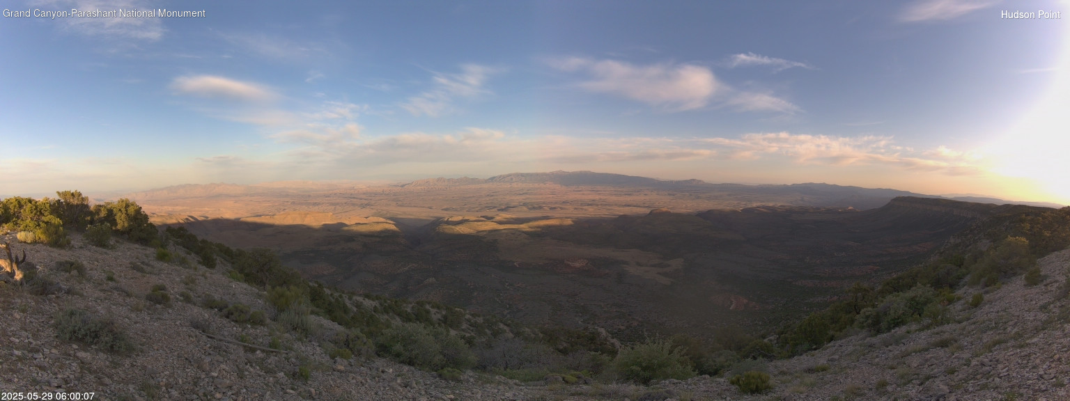 time-lapse frame, Hudson Point webcam