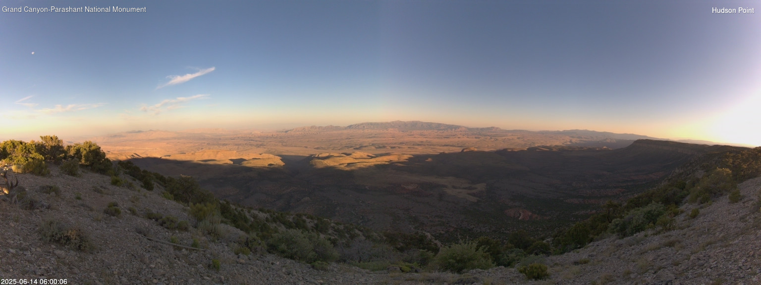 time-lapse frame, Hudson Point webcam