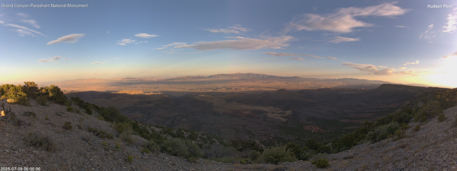 time-lapse frame, Hudson Point webcam