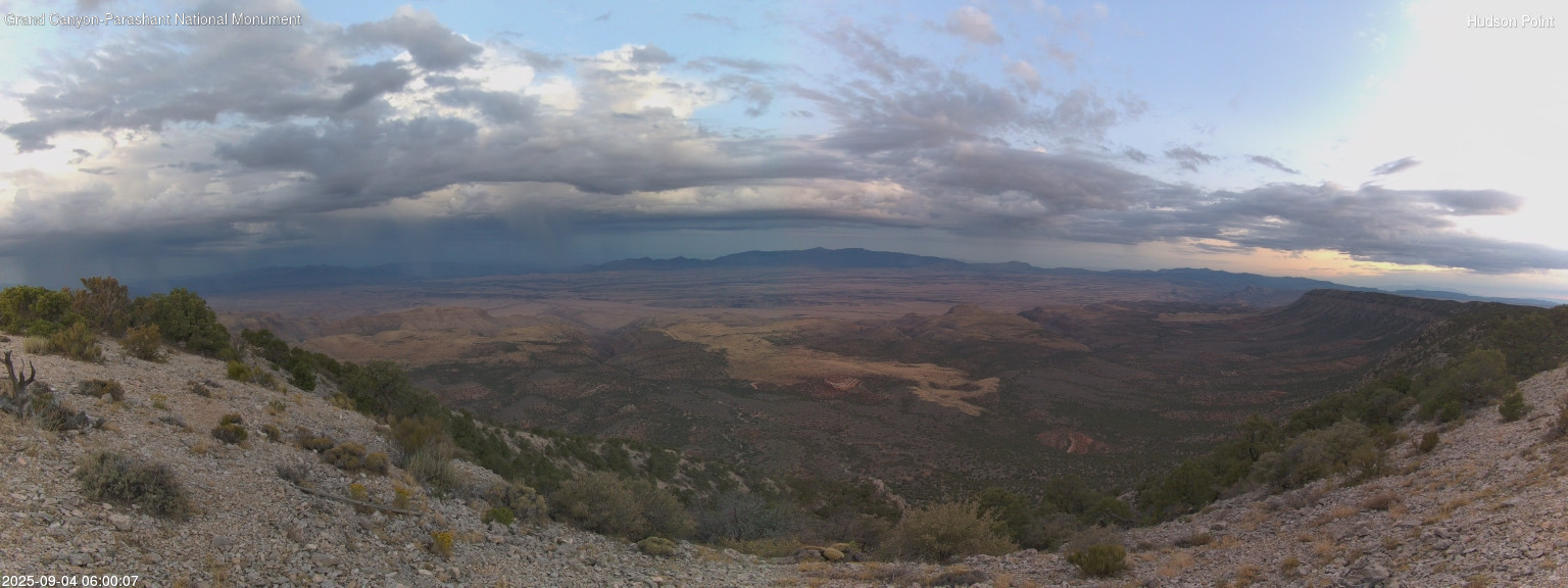 time-lapse frame, Hudson Point webcam