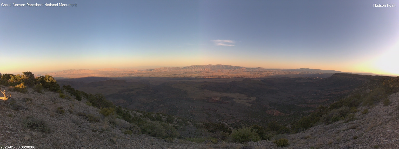 time-lapse frame, Hudson Point webcam
