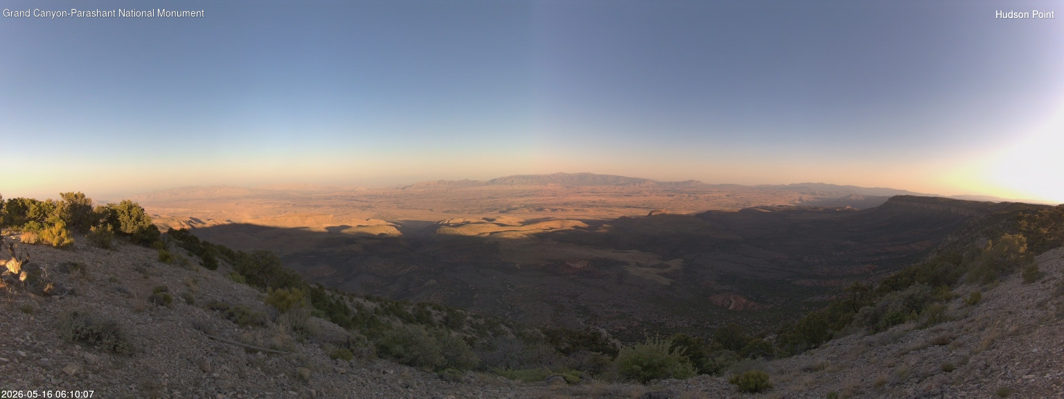 time-lapse frame, Hudson Point webcam