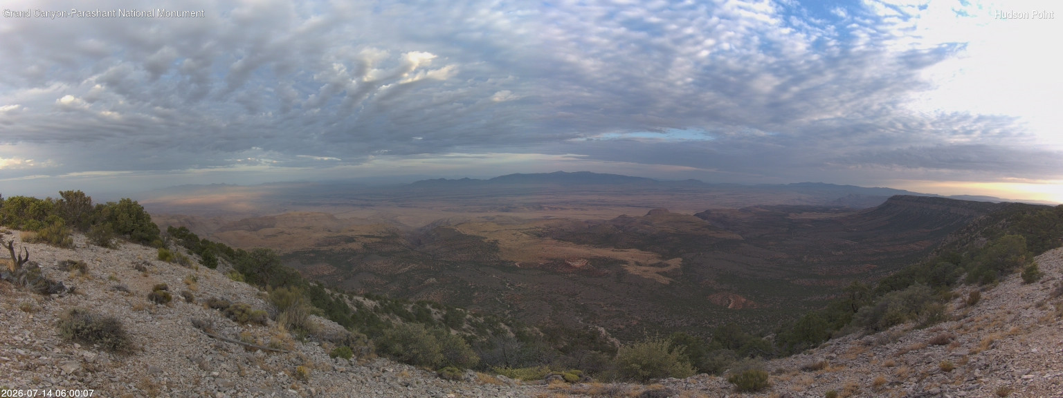 time-lapse frame, Hudson Point webcam
