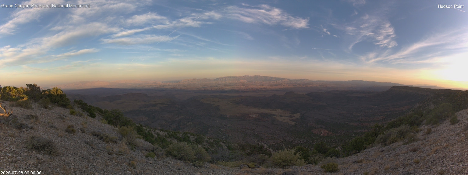 time-lapse frame, Hudson Point webcam