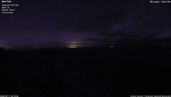 view from Mt Logan - Dark Sky on 2026-05-17