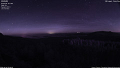 view from Mt Logan - Dark Sky on 2026-06-04
