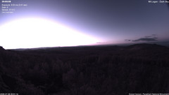 view from Mt Logan - Dark Sky on 2026-07-06