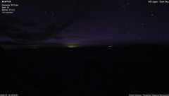 view from Mt Logan - Dark Sky on 2026-07-19