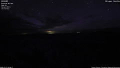 view from Mt Logan - Dark Sky on 2026-07-21