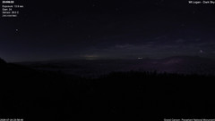 view from Mt Logan - Dark Sky on 2026-07-24