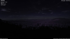view from Mt Logan - Dark Sky on 2026-07-26