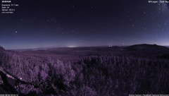 view from Mt Logan - Dark Sky on 2026-08-02