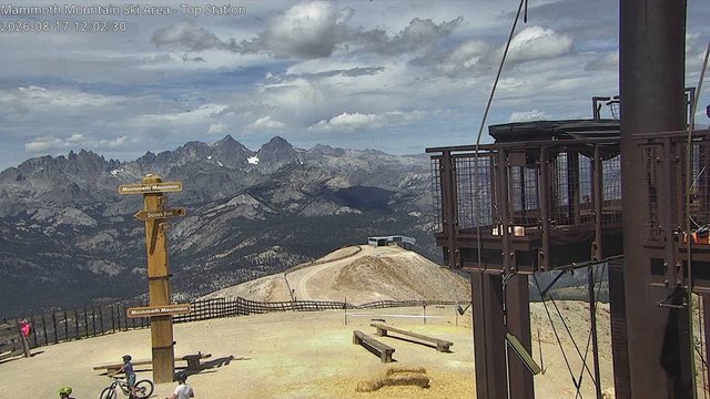 view from Mammoth Top Station on 2026-08-17