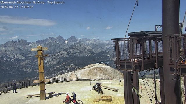 view from Mammoth Top Station on 2026-08-22