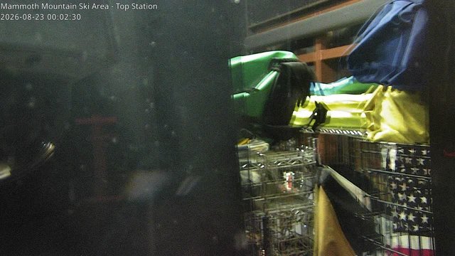 time-lapse frame, Mammoth Top Station webcam