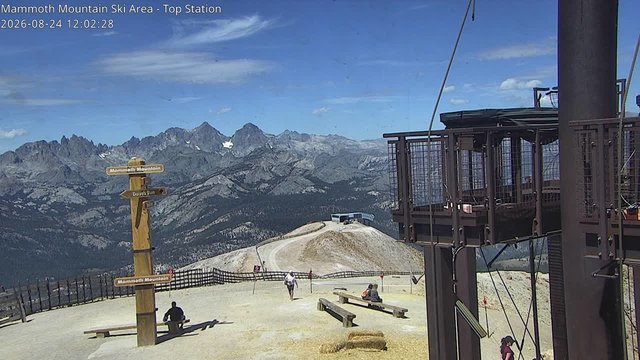 view from Mammoth Top Station on 2026-08-24
