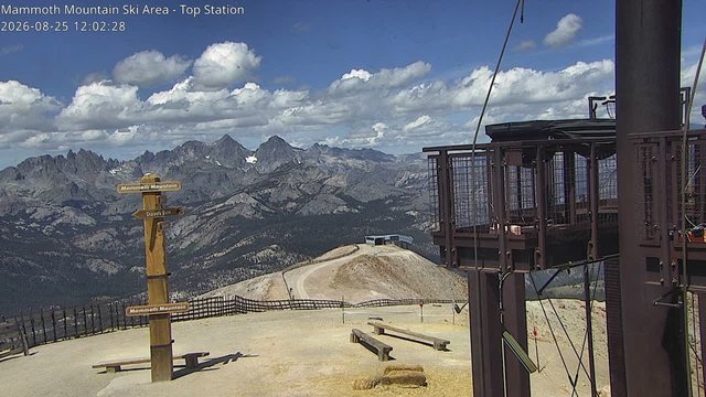 view from Mammoth Top Station on 2026-08-25