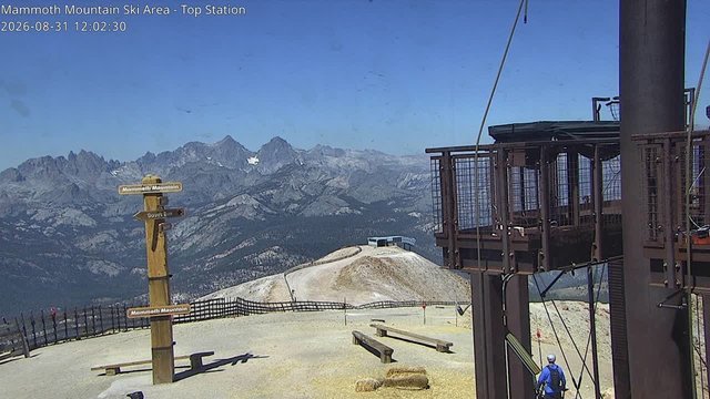 view from Mammoth Top Station on 2026-08-31
