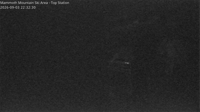 time-lapse frame, Mammoth Top Station webcam