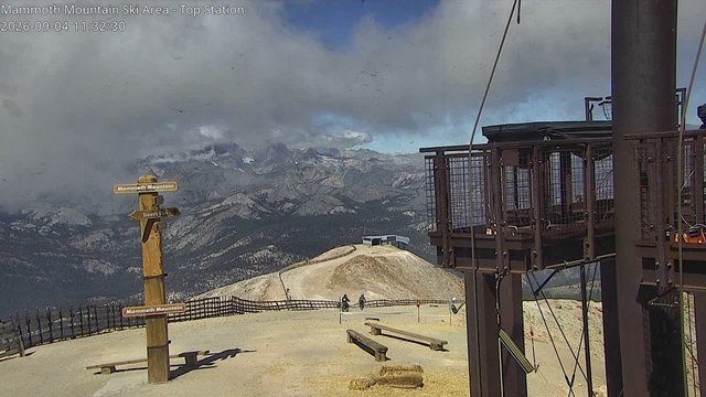 view from Mammoth Top Station on 2026-09-04