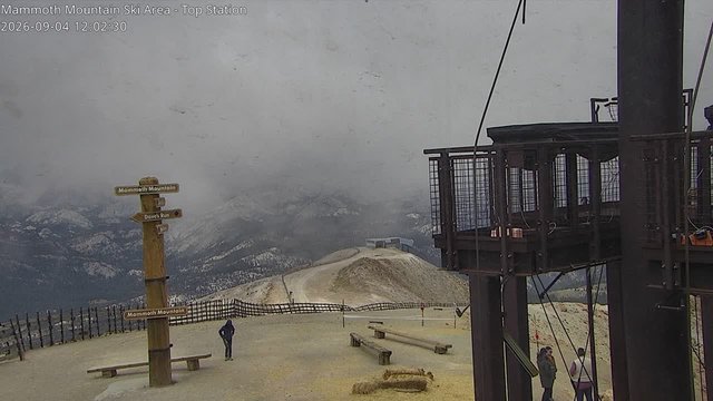 view from Mammoth Top Station on 2026-09-04