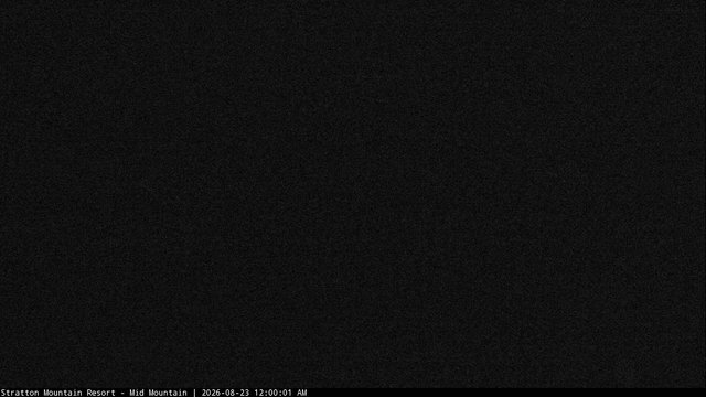 time-lapse frame, Stratton Mid-Mountain webcam