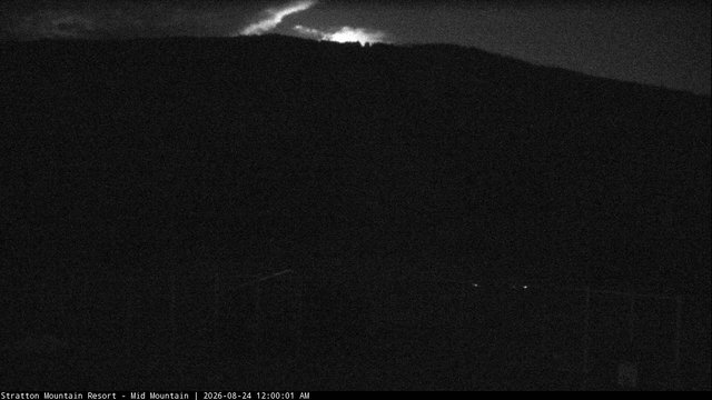 time-lapse frame, Stratton Mid-Mountain webcam